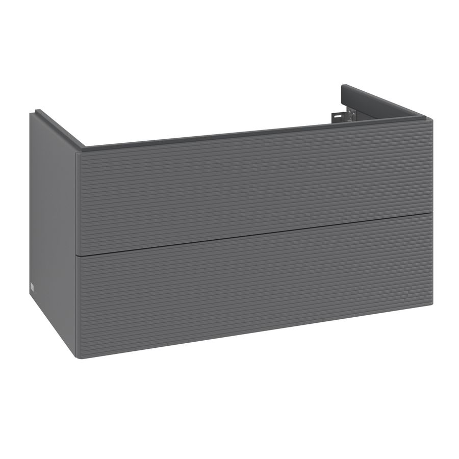 Wastafelonderkast Antao 988x504x496mm Antr. Matt Lacquer L05100GK