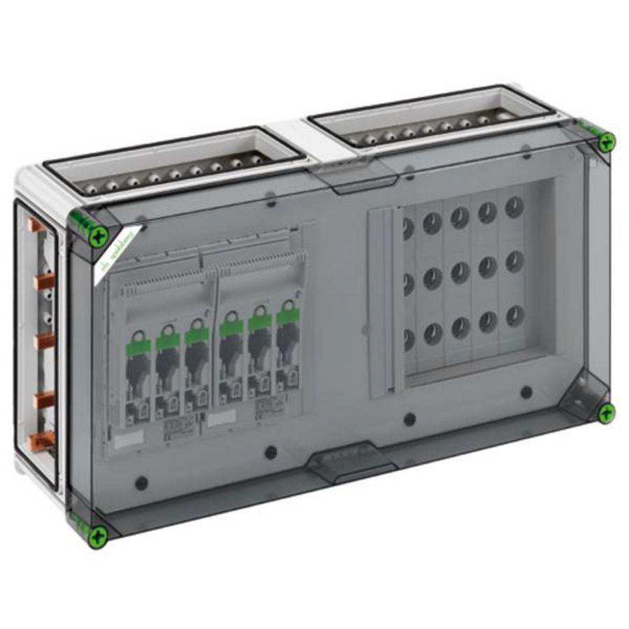 Combi-railbehuizing IP65 IK08 04640201