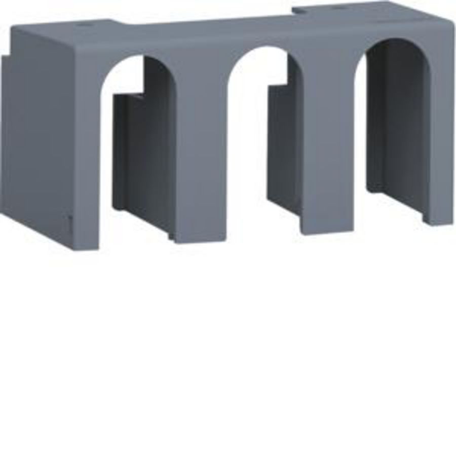Doos a 3st. Klemafscherming voor plug-in basis h3+ P160 3P