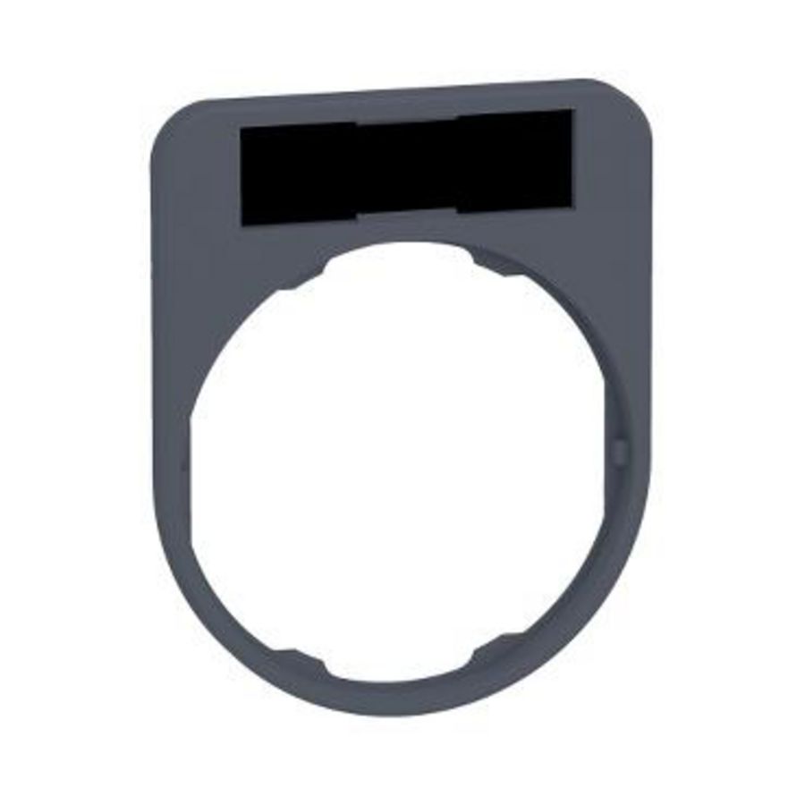 legend holder 40x50mm Flush mounted heads w/ leg