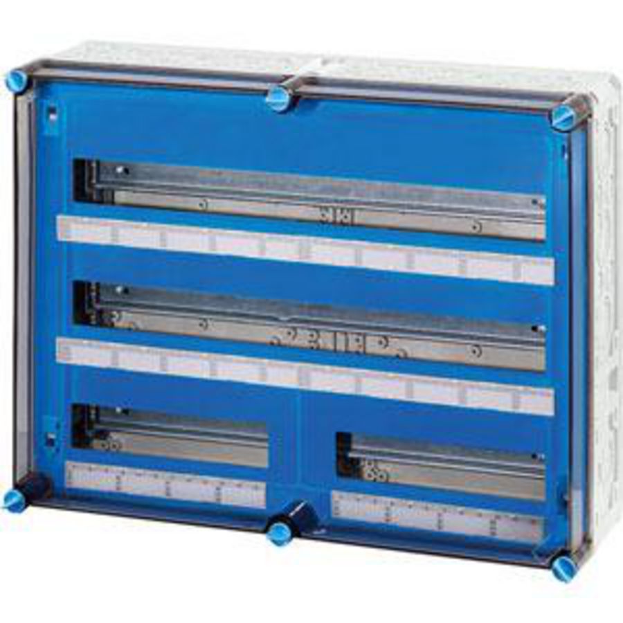 au.behuizing IP65 80 mod 2x28+2x12 BM6 600x450mm +PE/Nul