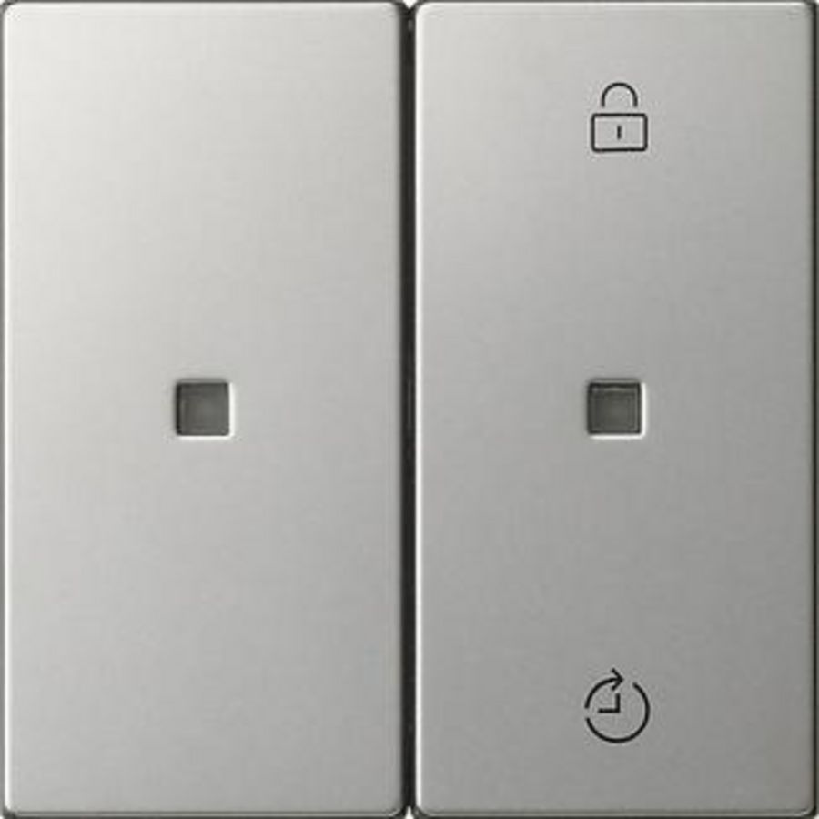 Gira eNet draadloos bedieningselement-opzetstuk Memory System 55 edelstaal
