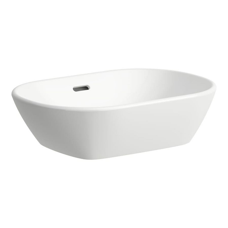 Waskom LUA 50x35cm zonder overloop wit