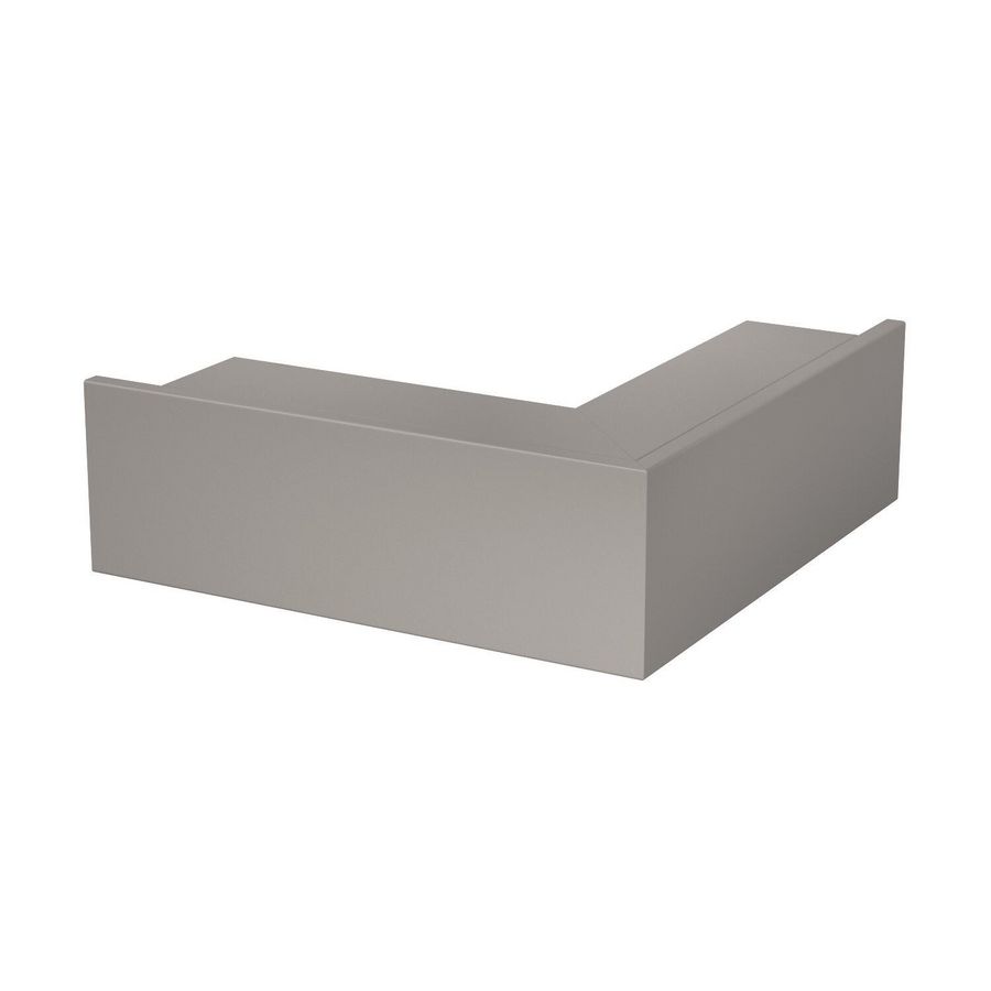 Buitenhoek 348x130x100 polyvinylchlorid steengrijs 0
