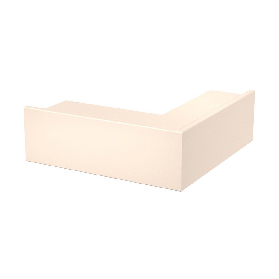 Buitenhoek 348x130x100 polyvinylchlorid creme wit 9001
