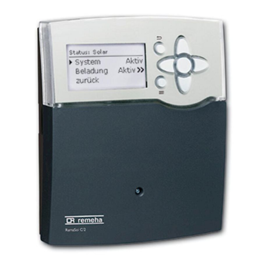 Remasol c/2 regelaar