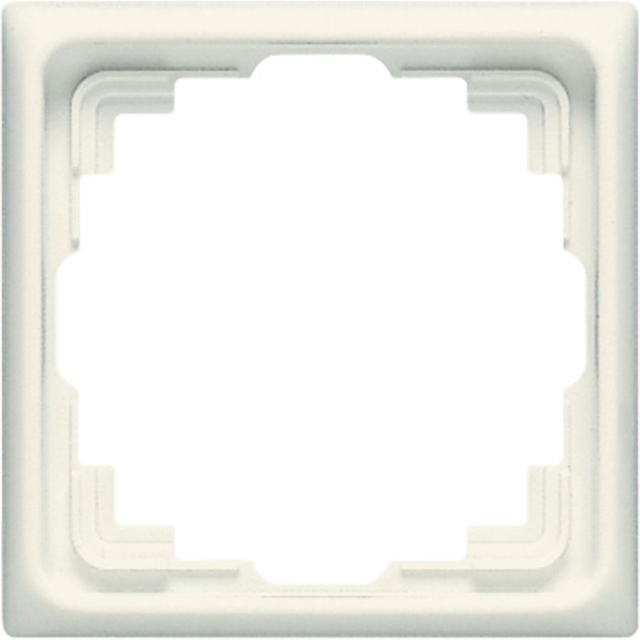Afdekraam wit v.wandgoot 1-voudig CD500