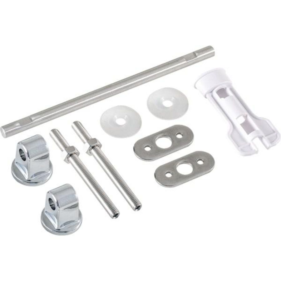 Set scharnieren m hinge bar v WC zitting ring, 243.916.00.1