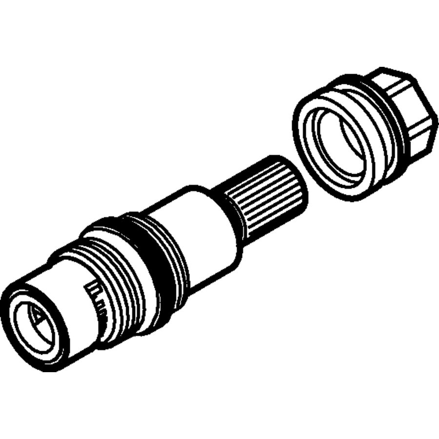 Keramisch bovendeel 1/2 180°