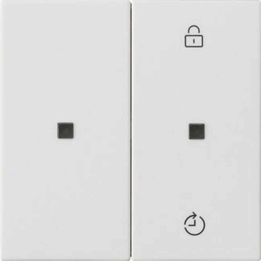Gira eNet draadloos bedieningselement-opzetstuk Memory System 55 zuiver wit m