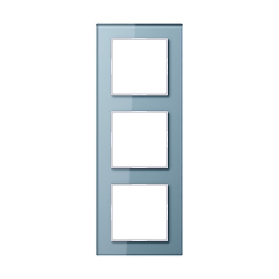 Afdekraam 3-voudig blauw grijs A-creation