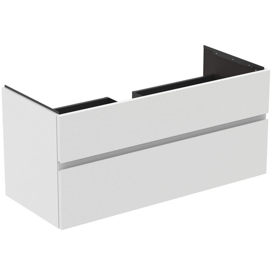 Wastafelmeubel 1200x505x550mm matt white 2 laden Finesse E3394Y1