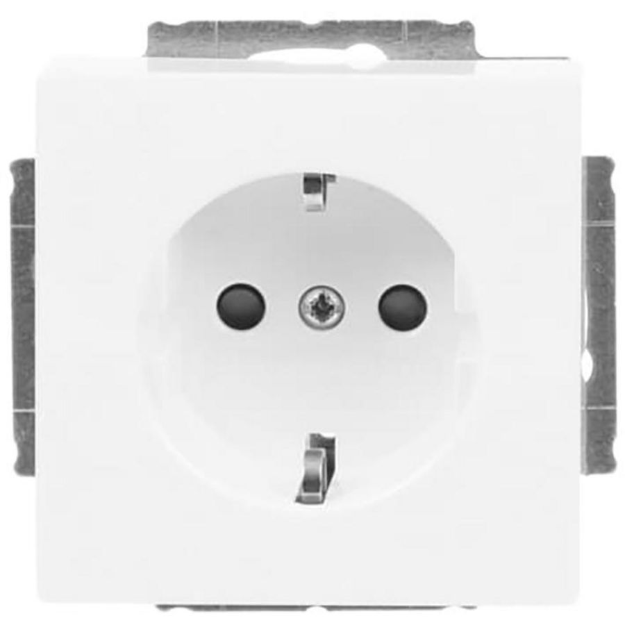 Tekstwandcontactdoos ra kv Centraalplaat inb s-studiowit (20 EUCNB-84)