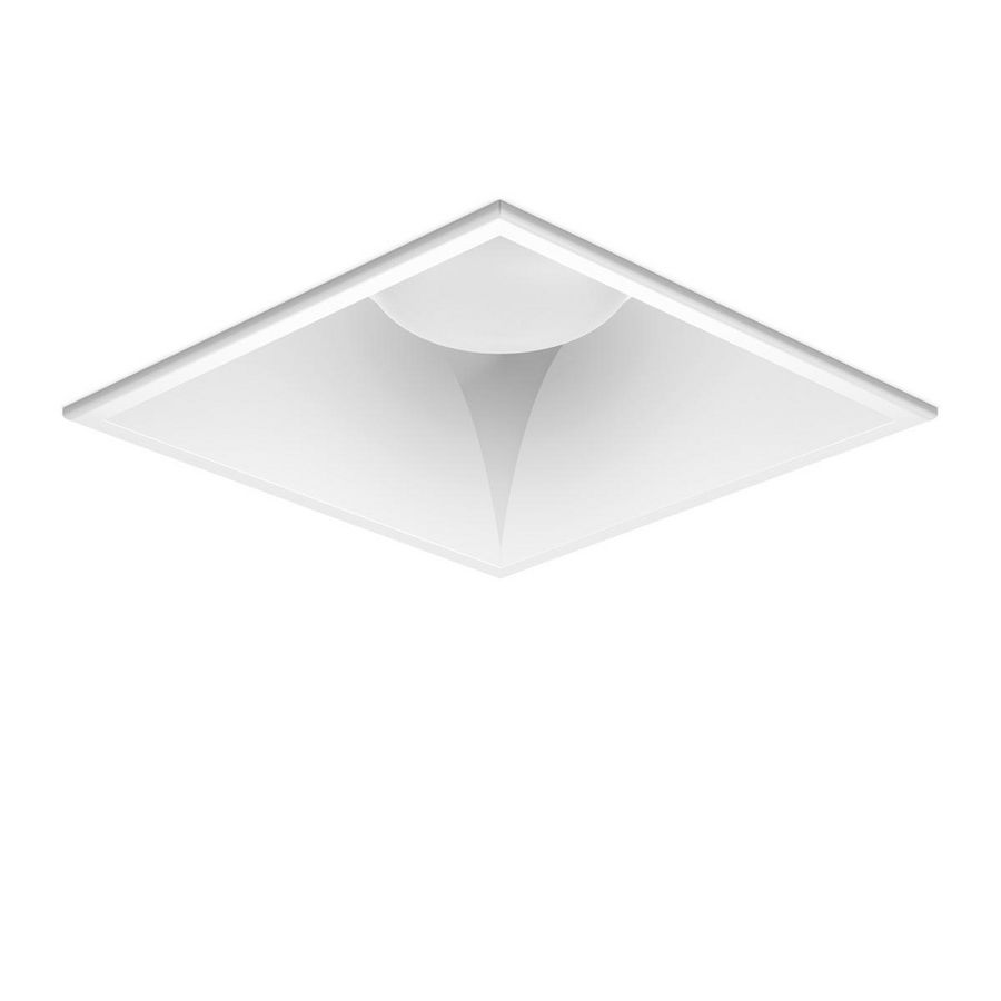 Wit reflector DL SQUARE MIDI