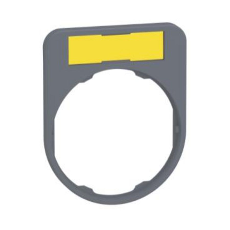 legend holder 40 x 50mm flush mounted heads VVE=10