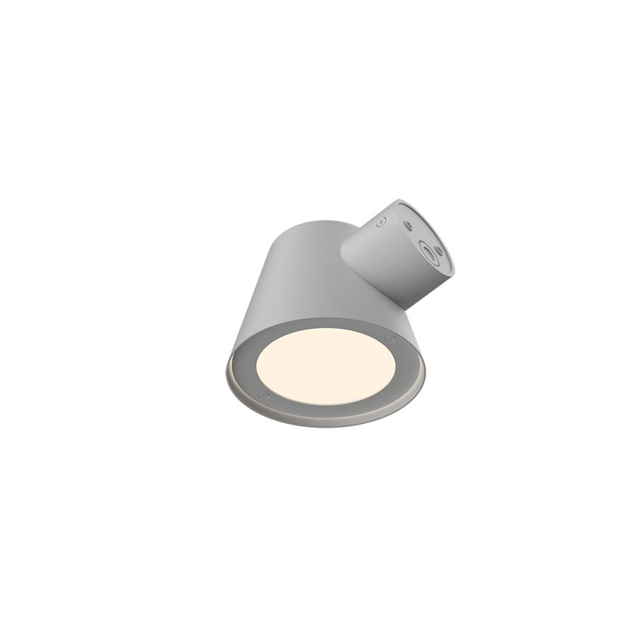 Wandlamp INK LED008 mat wit incl. GU10 ledlamp 5W 3000K+4000K
