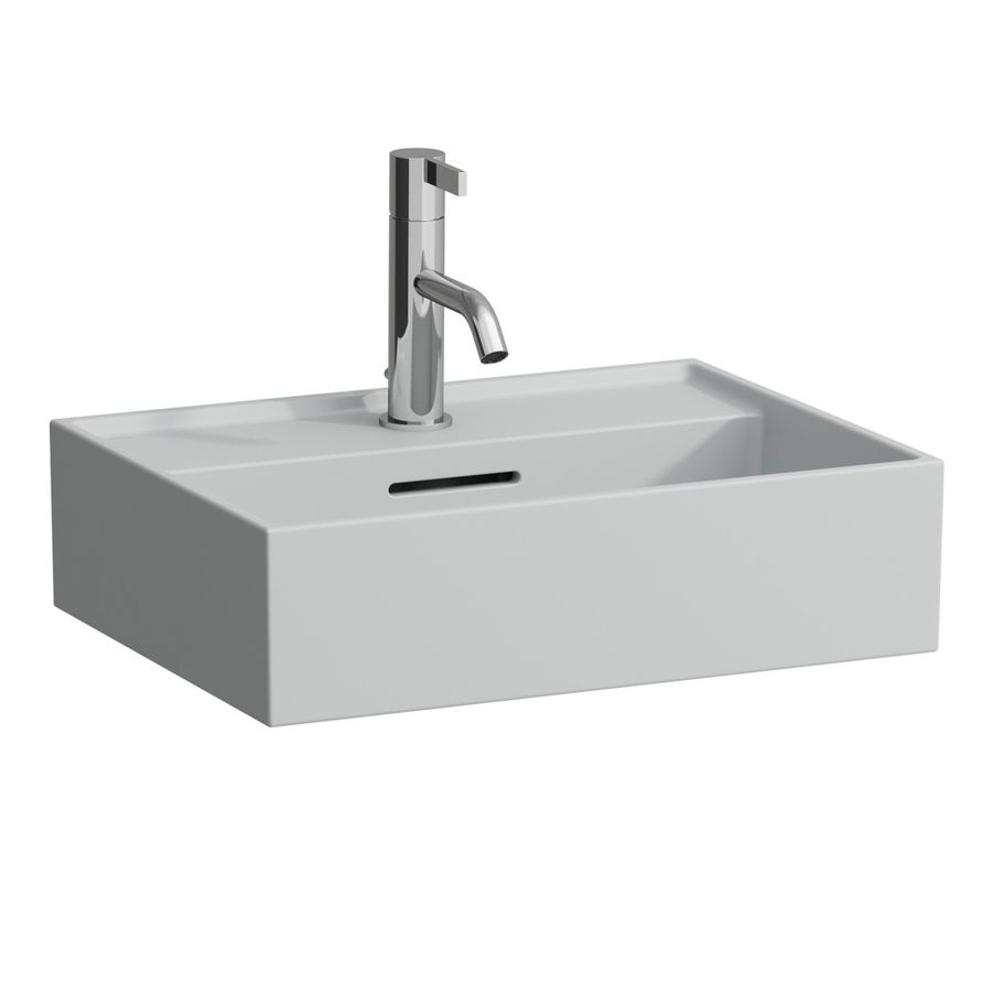 Wall-hung Washbasin 450x340x120mm Grey Matt H8153307591041