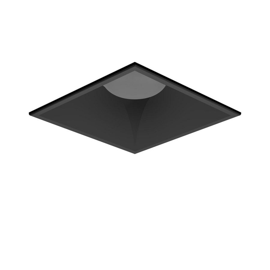 Black reflector DL SQUARE MIDI