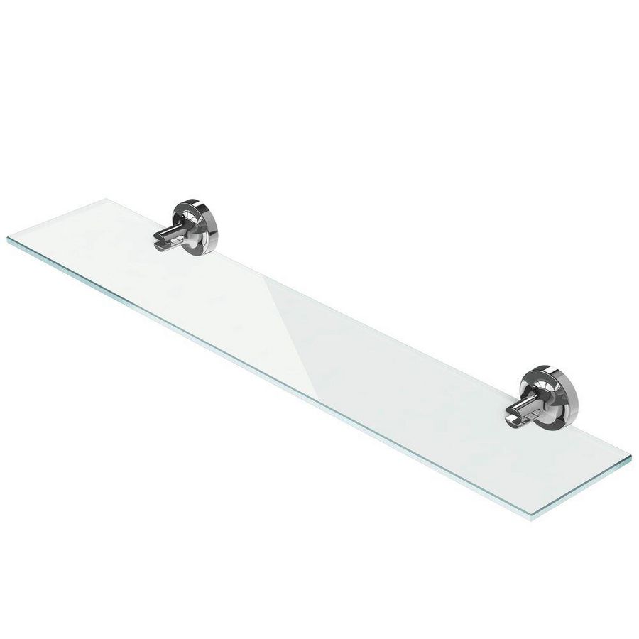 Planchet glas/chroom 600mm TONE