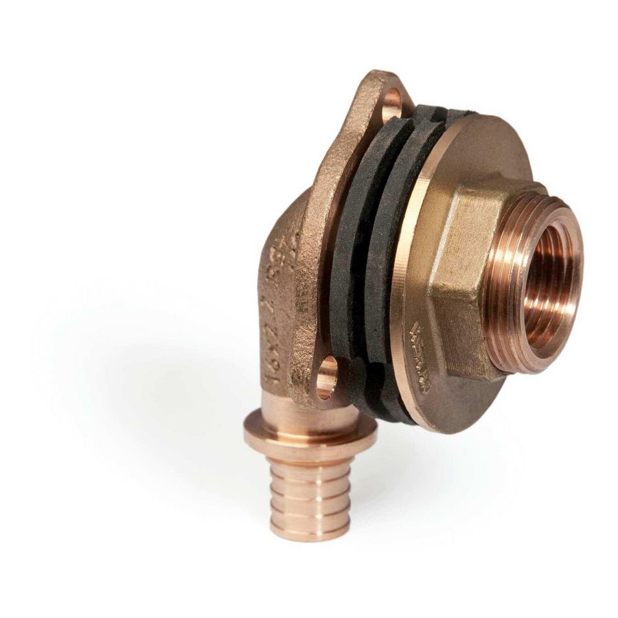 Muurplaat RAUTITAN RX+ schuif 16x1/2"bn.dr. hollewand VVE=10