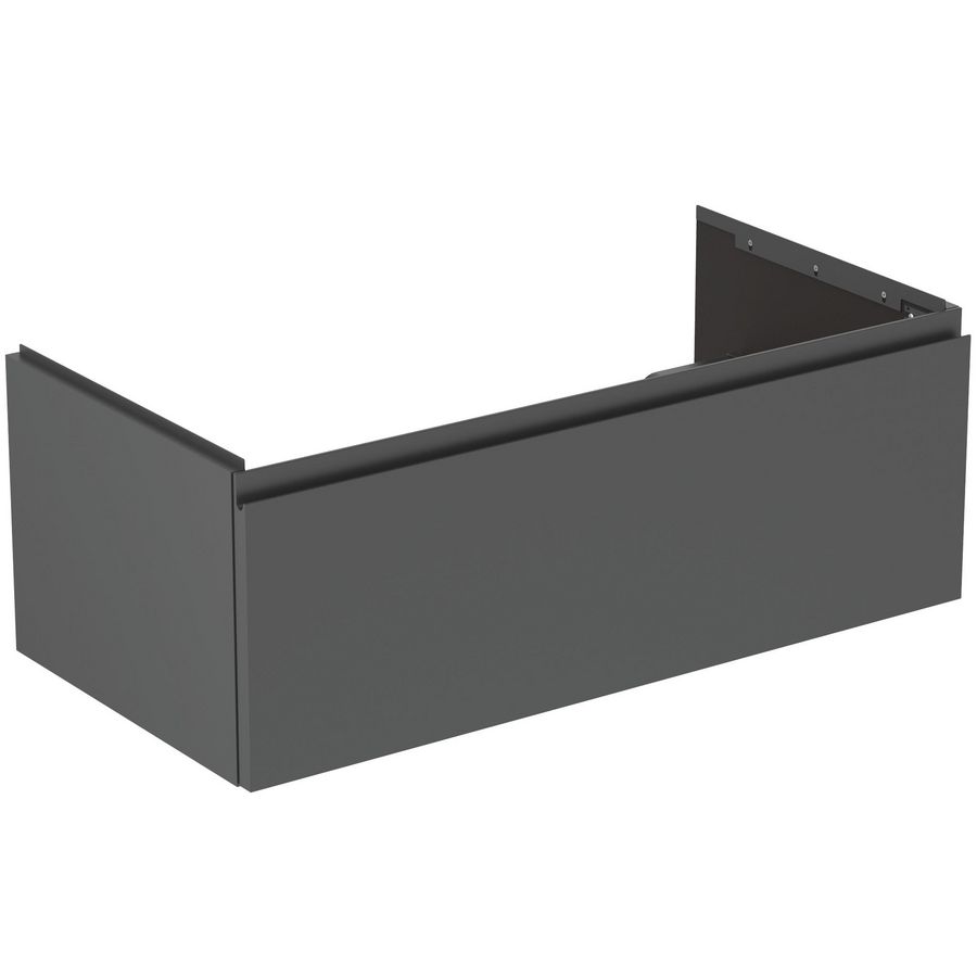 Wastafelmeubel 1000x505x370mm matt anthracite 1 lade Finesse