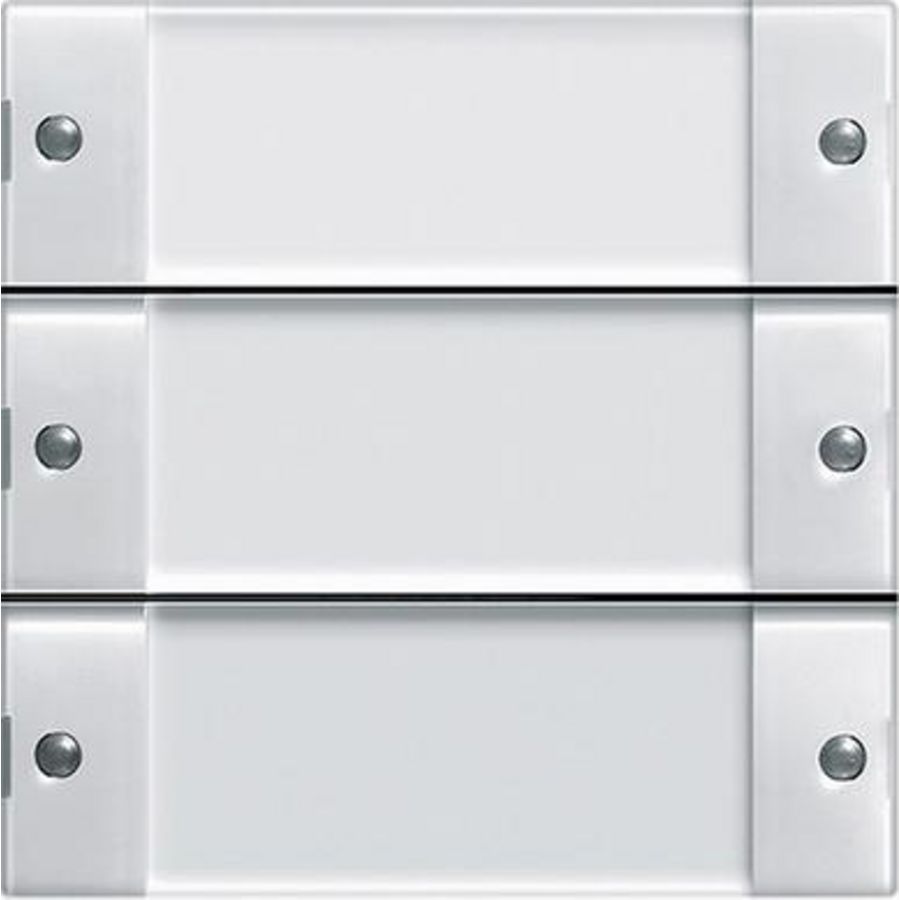 Gira eNet draadloze wandzender 3-voudig TK System 55 clear/zuiver wit