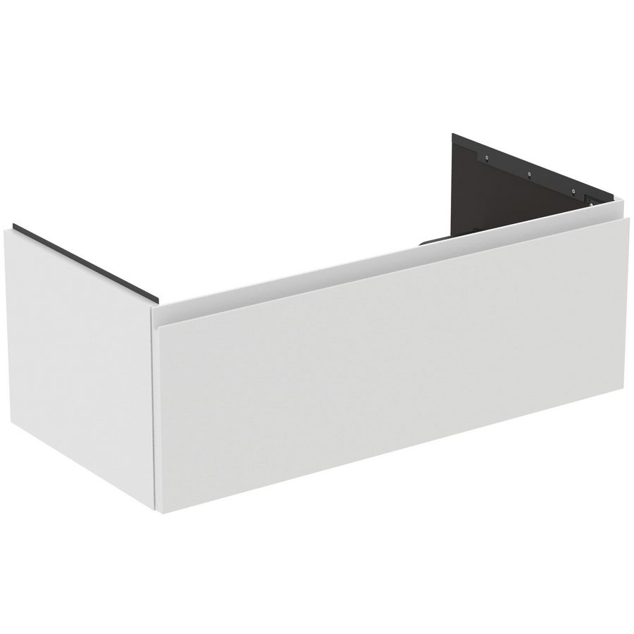 Wastafelmeubel 1000x505x370mm matt white 1 lade Finesse