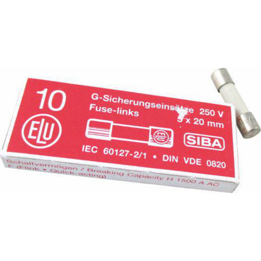 Zekering fijn 4A flink 250V 5x20mm