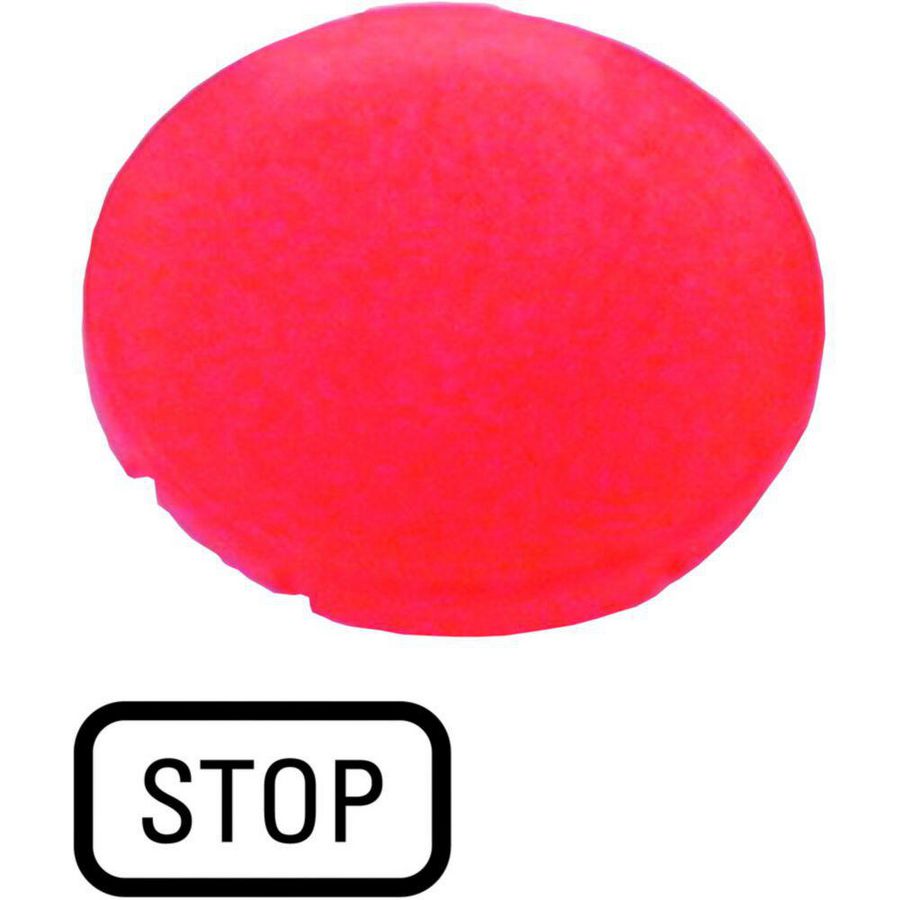 Lenzen vlak rood "stop" VVE=10