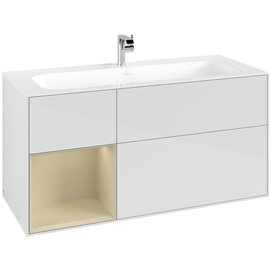 Wastafelonderkast Finion 1196x591x498mm G.White.L F060HJGF