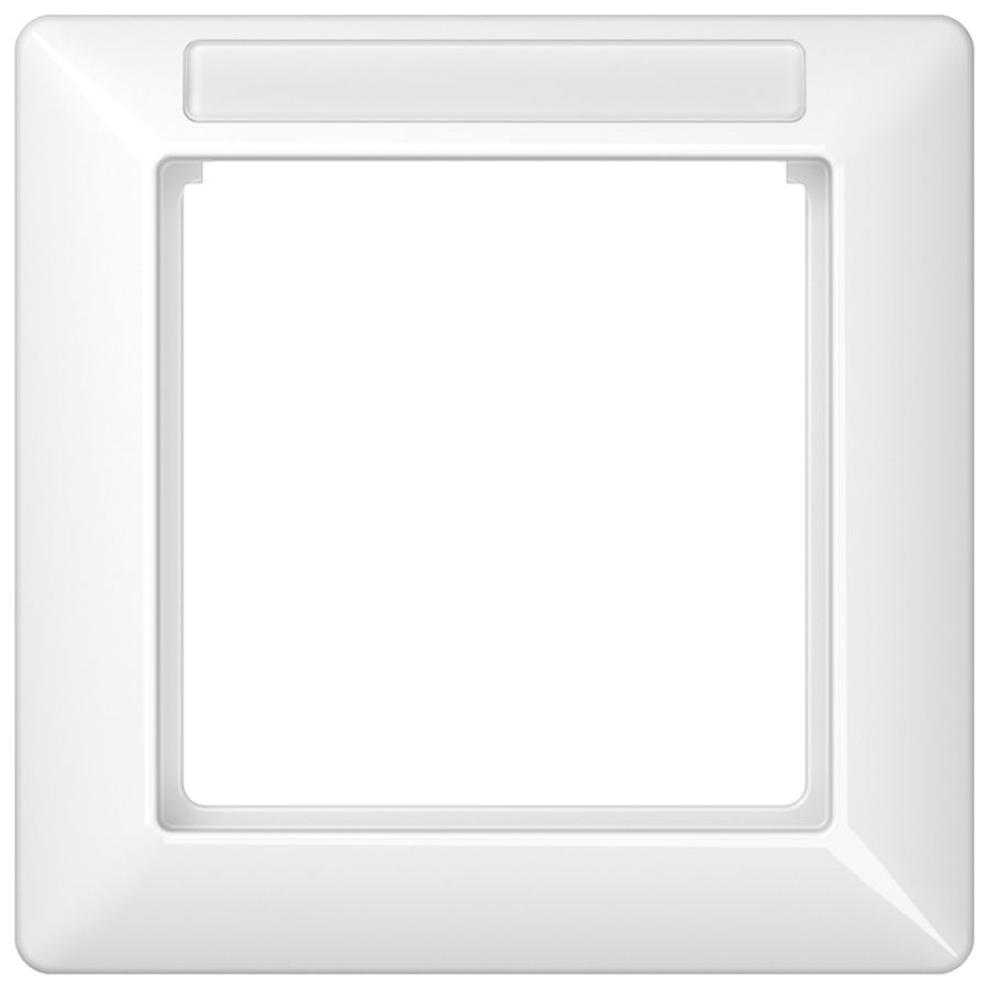 Afdekraam universeel a.wit 1-voudig AS