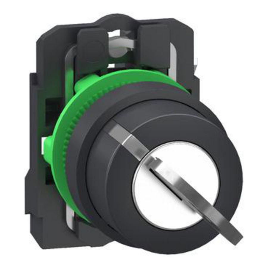 Sleutelschakelaar Harmony XB5 Plastic zwart 22 mm sleutel 45