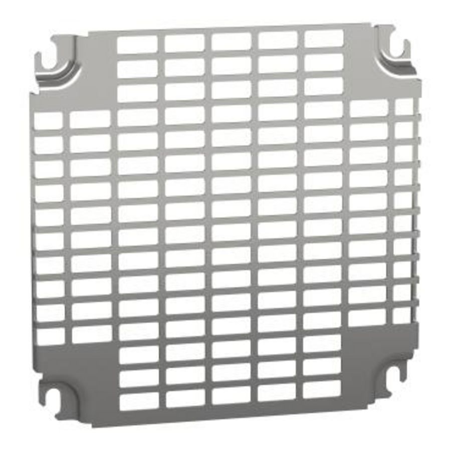 Monobloc geperforeerde platen 300x300mm univ perforaties