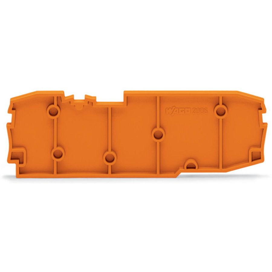 Afstandsplaat 2,9 mm breed oranje VVE=25