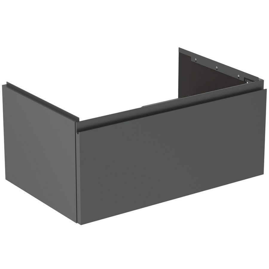 Wastafelmeubel 800x505x370mm matt anthracite 1 lade Finesse