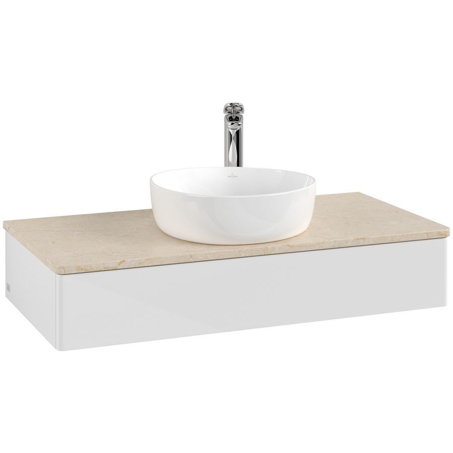 Wastafelonderkast Antao 1000x190x500mm G.White.L K09053GF