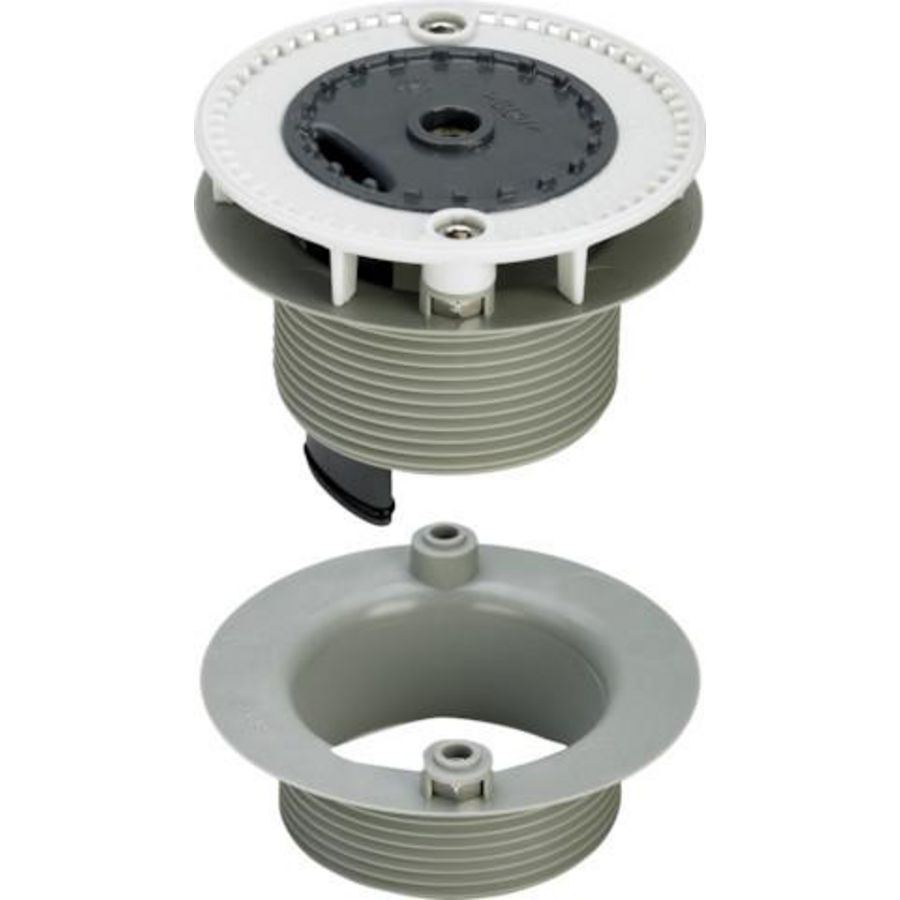 Montagepakket M49x2xM8 kunststof/grijs