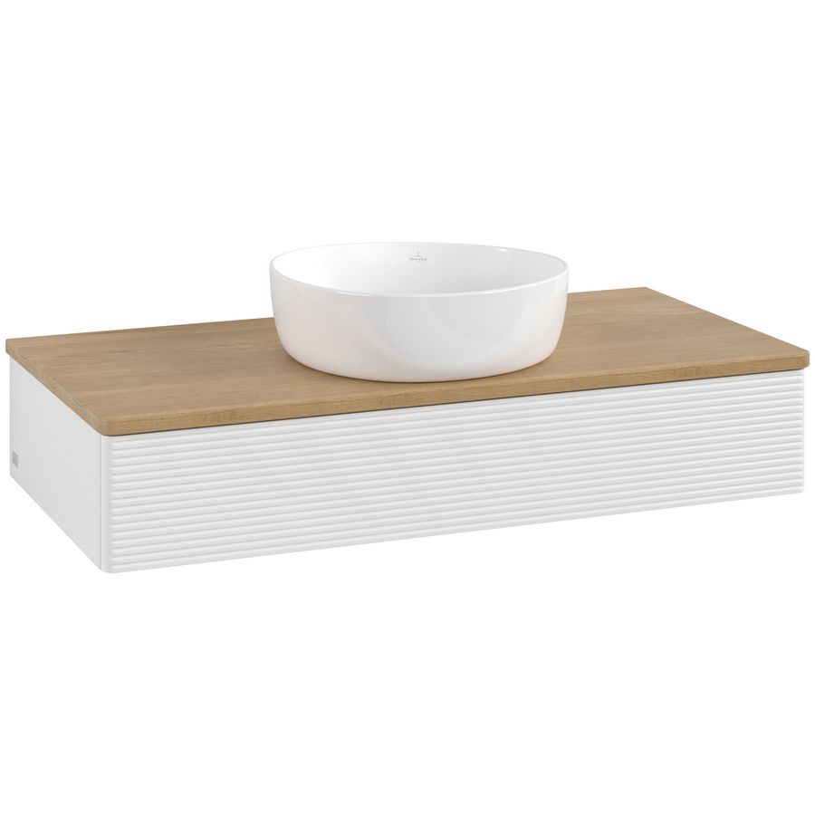 Wastafelonderkast Antao 1000x190x500mm G.White.L K09111GF