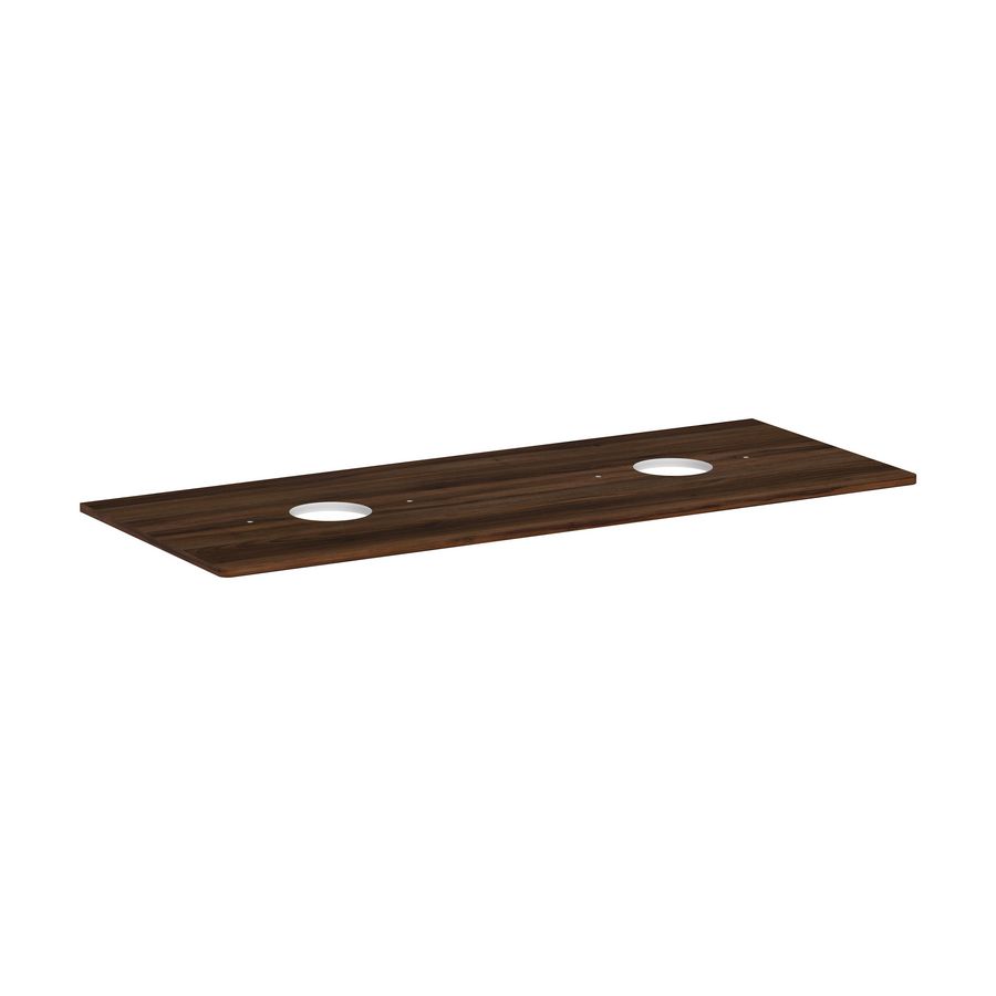 Console 1360x550mm m 2 uitsp.en Waskom zonder kraangat Xelu Q 54118630