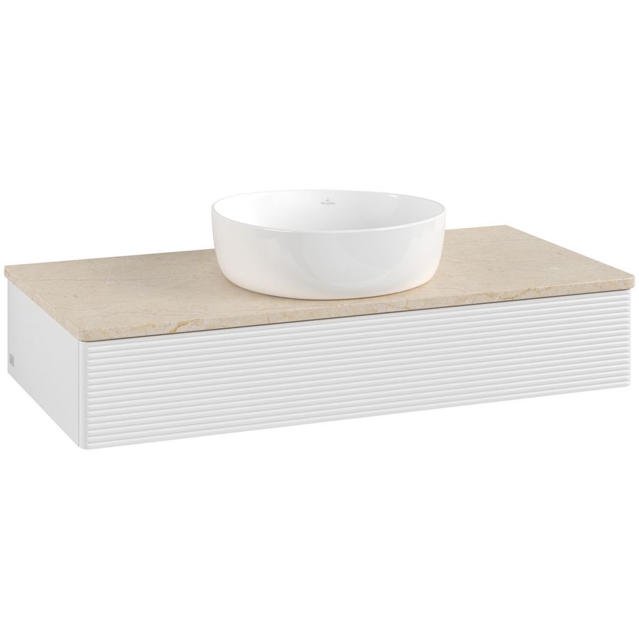 Wastafelonderkast Antao 1000x190x500mm G.White.L K09113GF