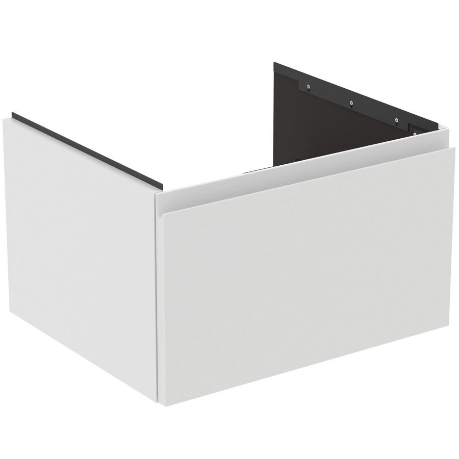 Wastafelmeubel 600x505x370mm matt white 1 lade Finesse