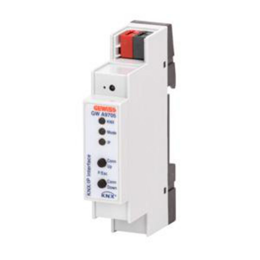 KNX/IP INTERFACE-IP20-1 MODULE-DIN-RAILMONTAGE