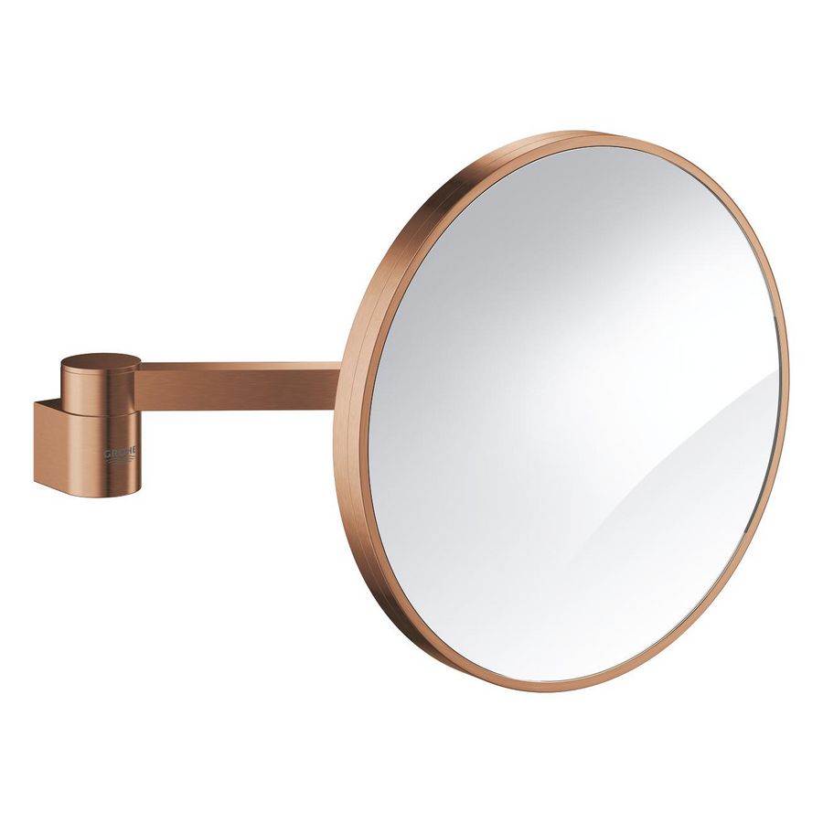Selection make-up spiegel 41077DL0 warm sunset geborsteld (mat bronskleurig)