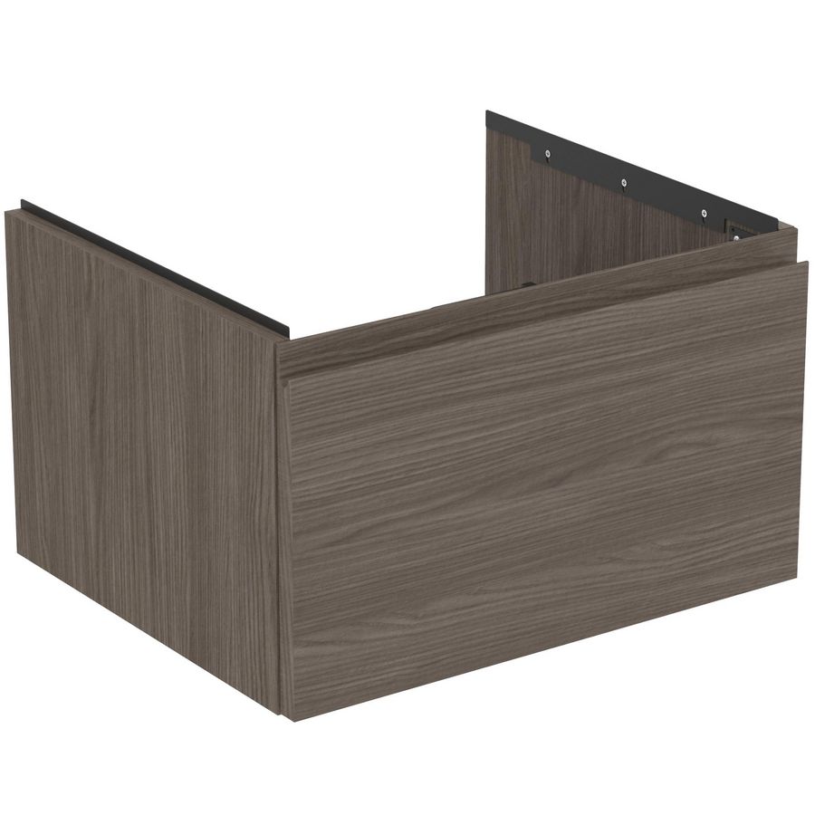 Wastafelmeubel 600x505x370mm dark elm 1 lade Finesse