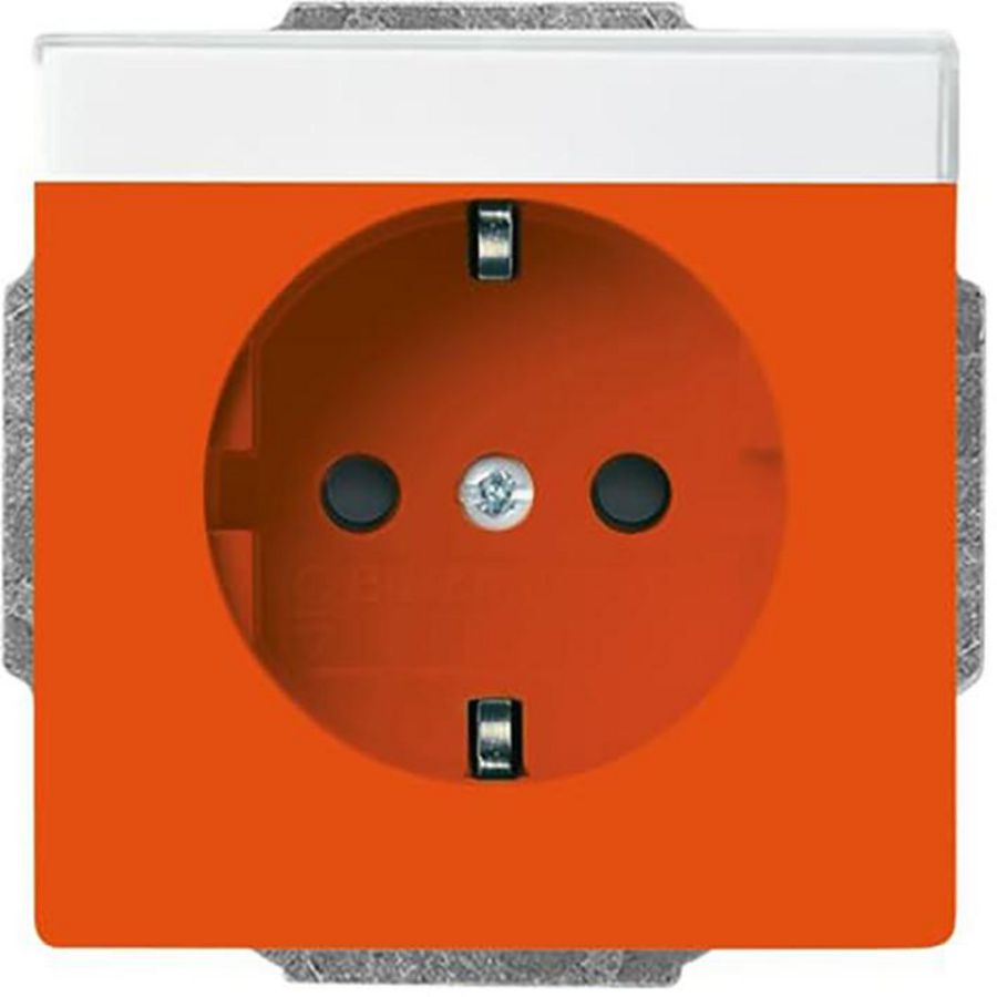 Tekstwandcontactdoos ra kv Centraalplaat inb future oranje (20 EUCNB-14-82)