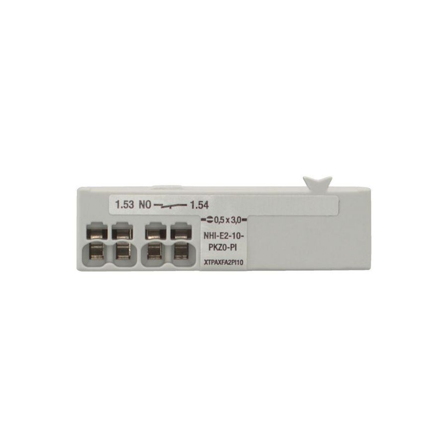 Hulpcontact PKZ frontmontage 1m 1v Push-in