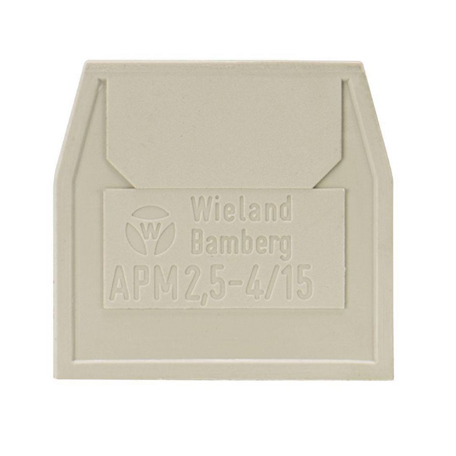 Afsluitplaat APm 2,5-4/1,5mm² blauw VVE=10