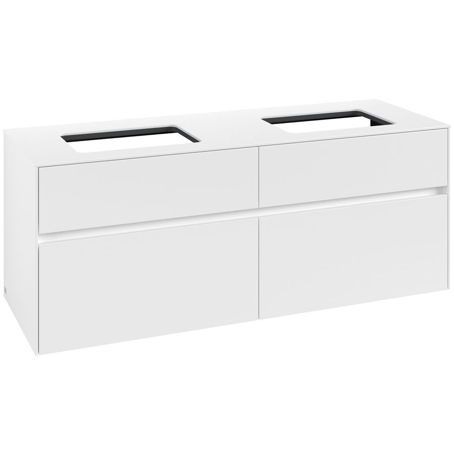 Wastafelonderkast Collaro 1400x548x500mm Wh.Matt C11900MS