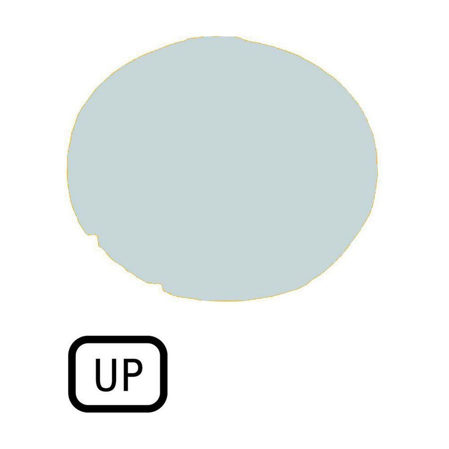 Lenzen vlak wit "up"