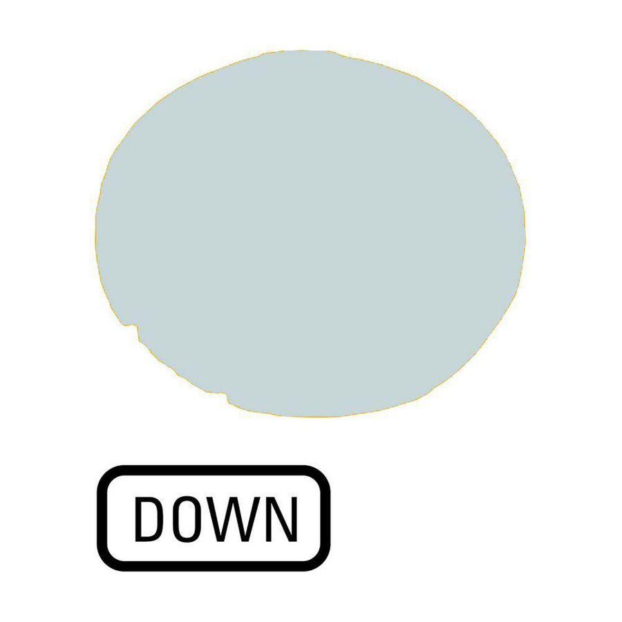 Lenzen vlak wit "down"